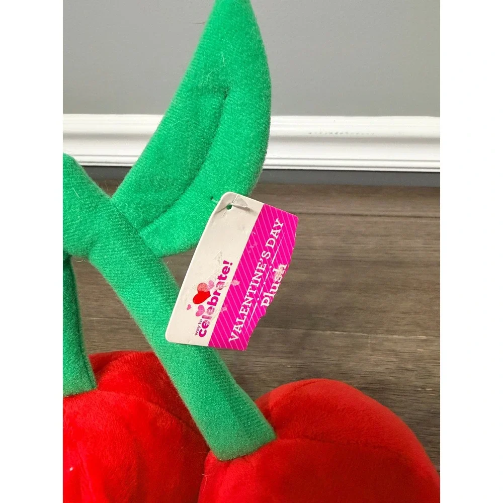 Way to Celebrate Valentines Day‎ Cherry Plush